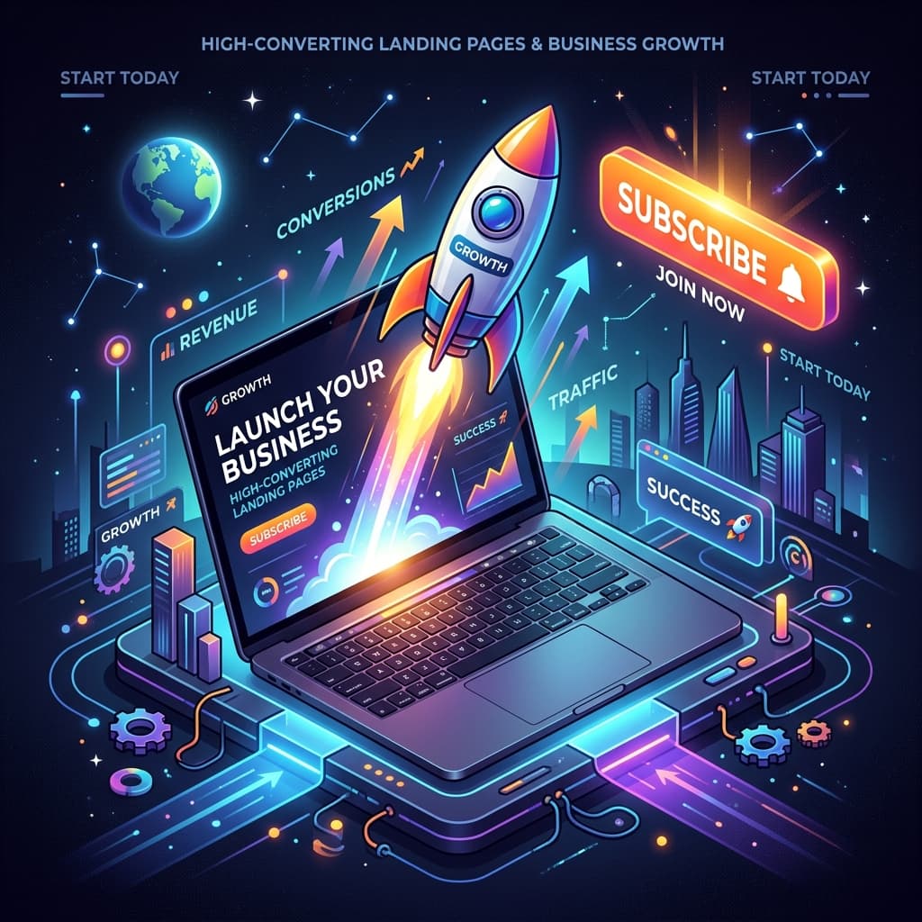 How to Build a High-Converting Landing Page with AI to Skyrocket Your Subscribers