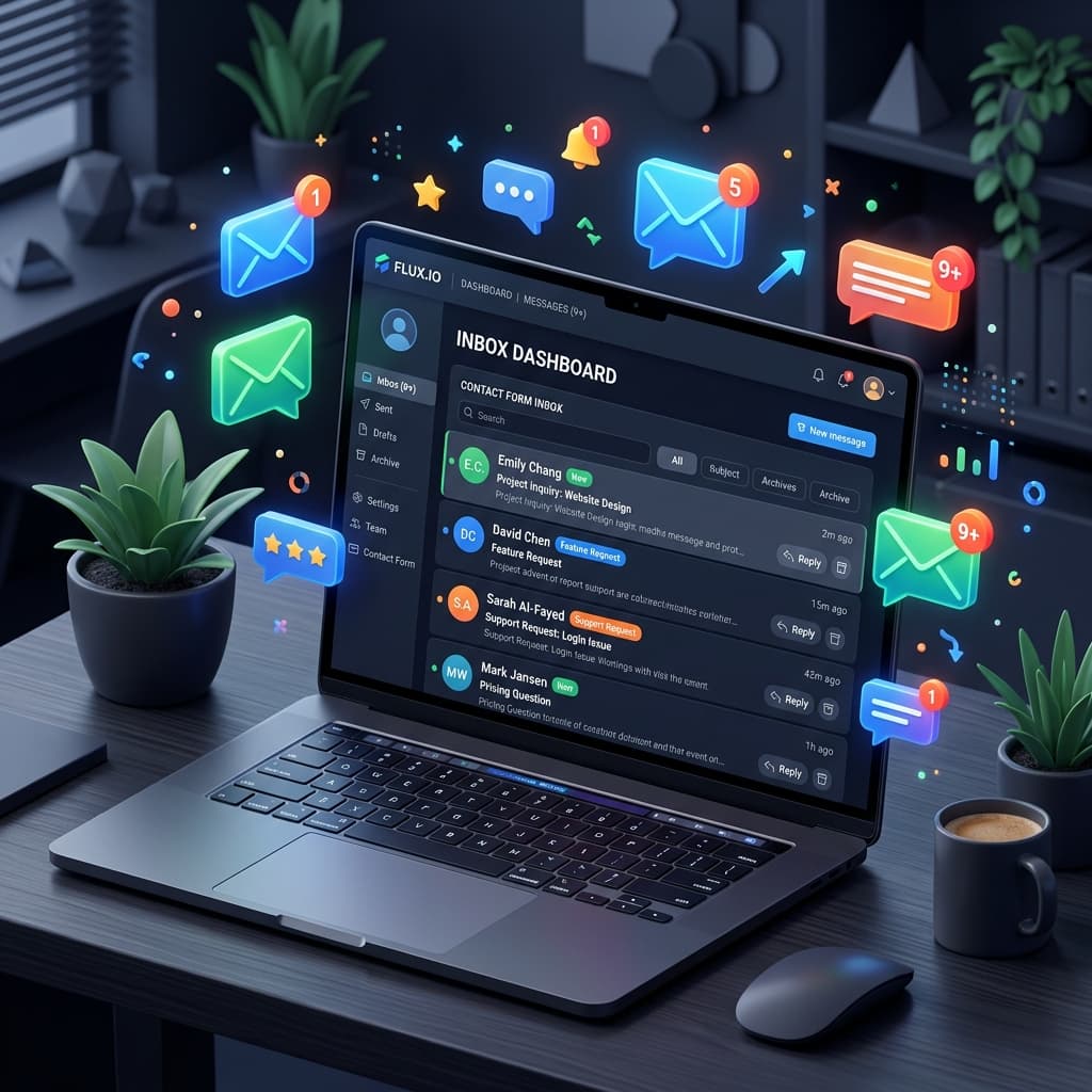 Get a Business Inbox and Contact Form Without Paying for Email Hosting
