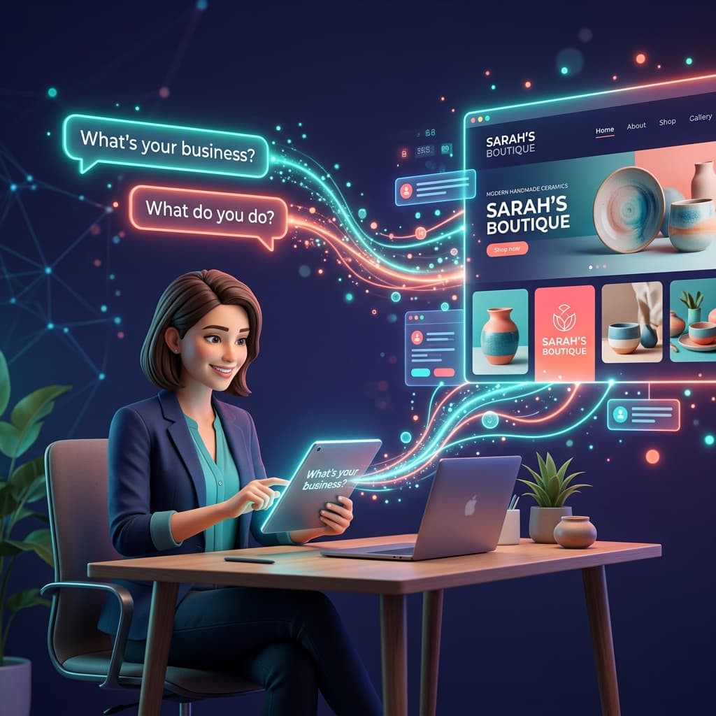 How to Get a Business Website by Just Answering a Few Questions