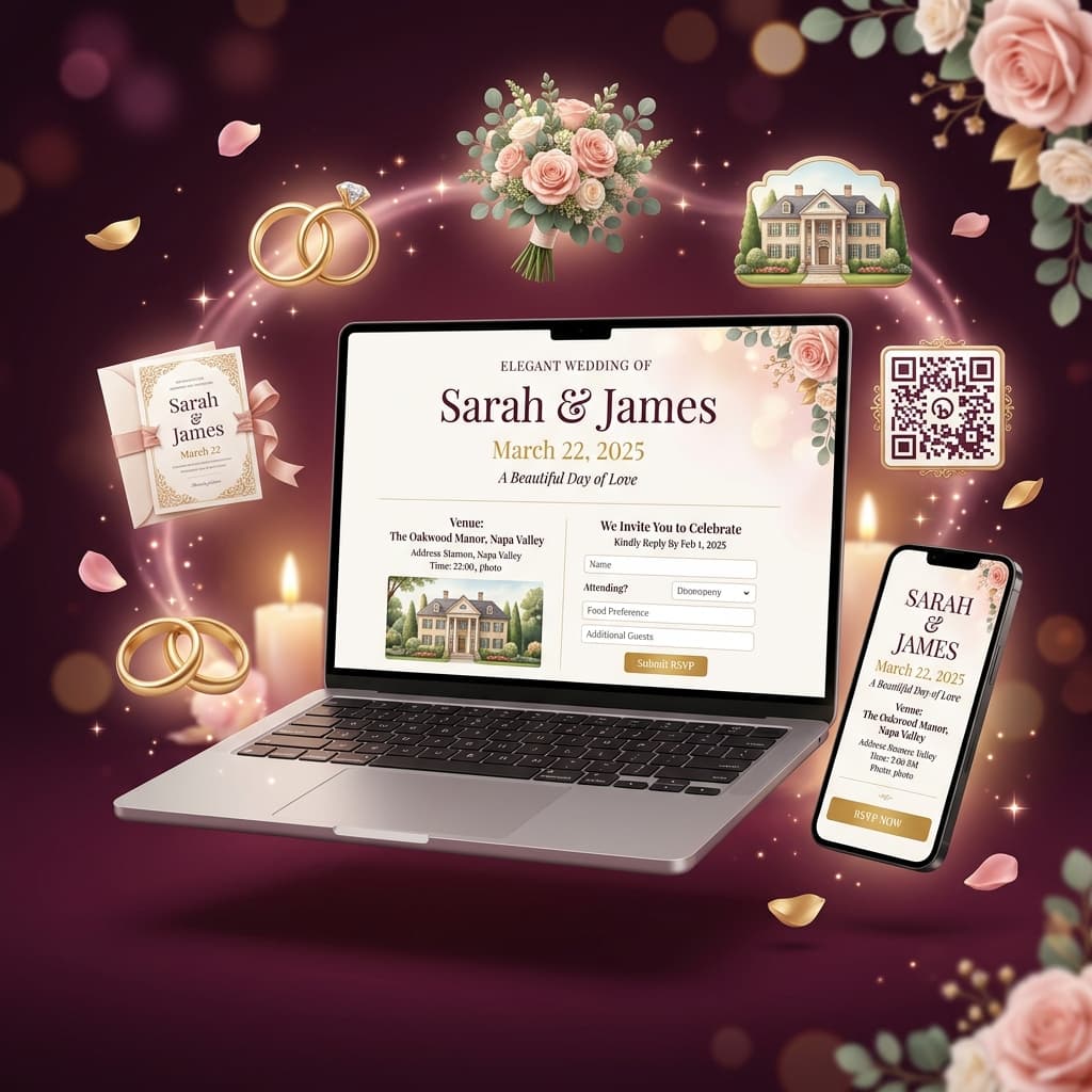How to Make a Wedding Website in Minutes (No Apps, No Templates)
