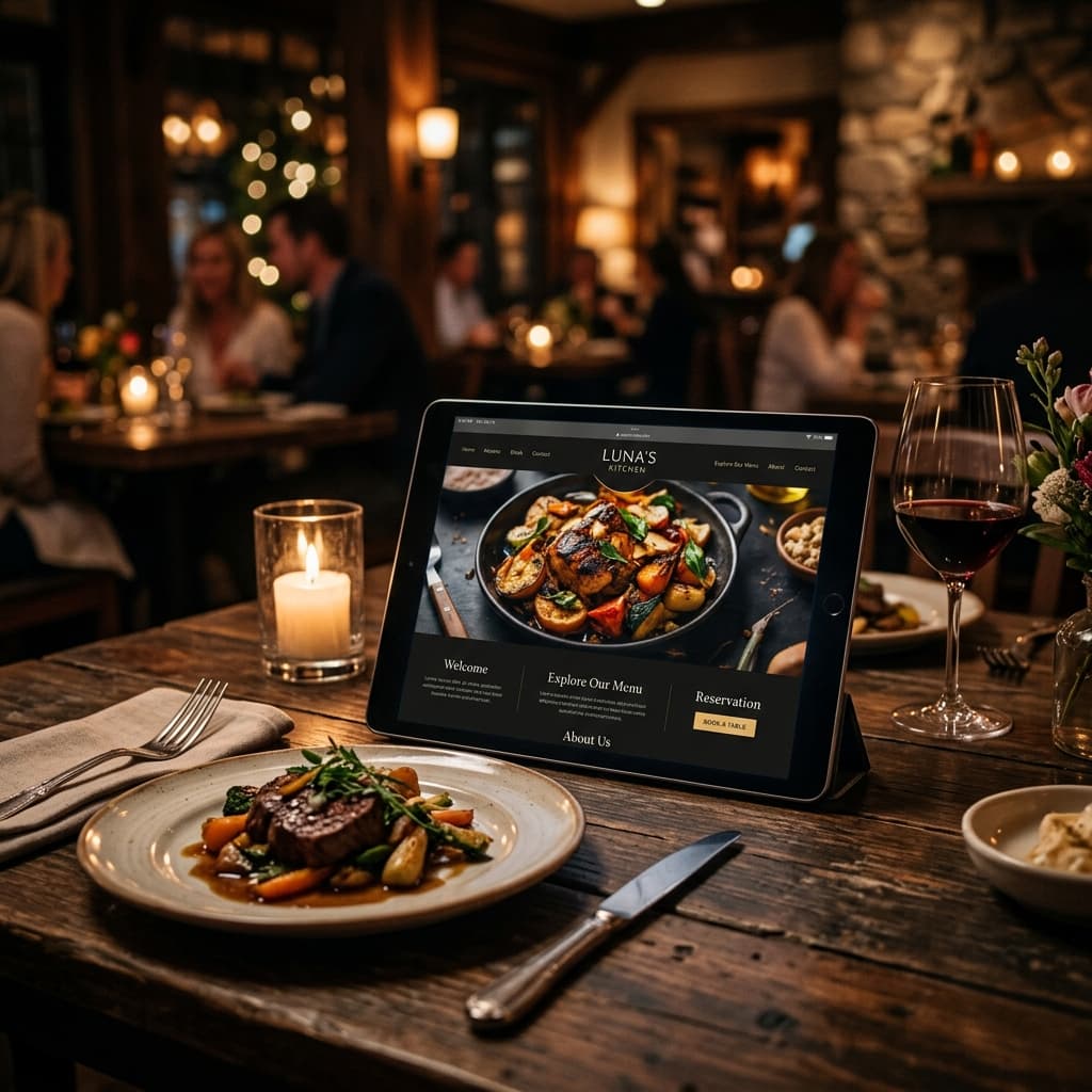 The AI Restaurant Website Builder That Reads Your Menu