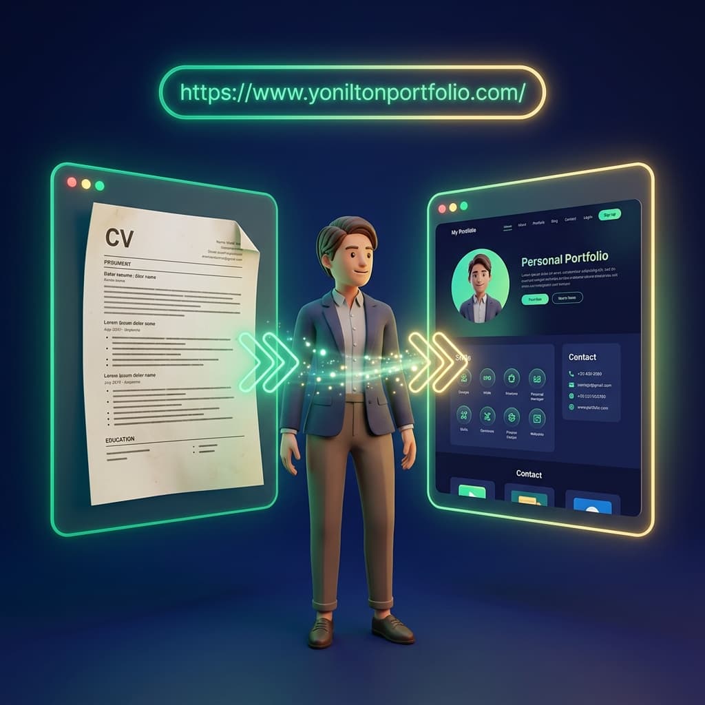 How to Turn Your CV into a Website (Without Building Anything)